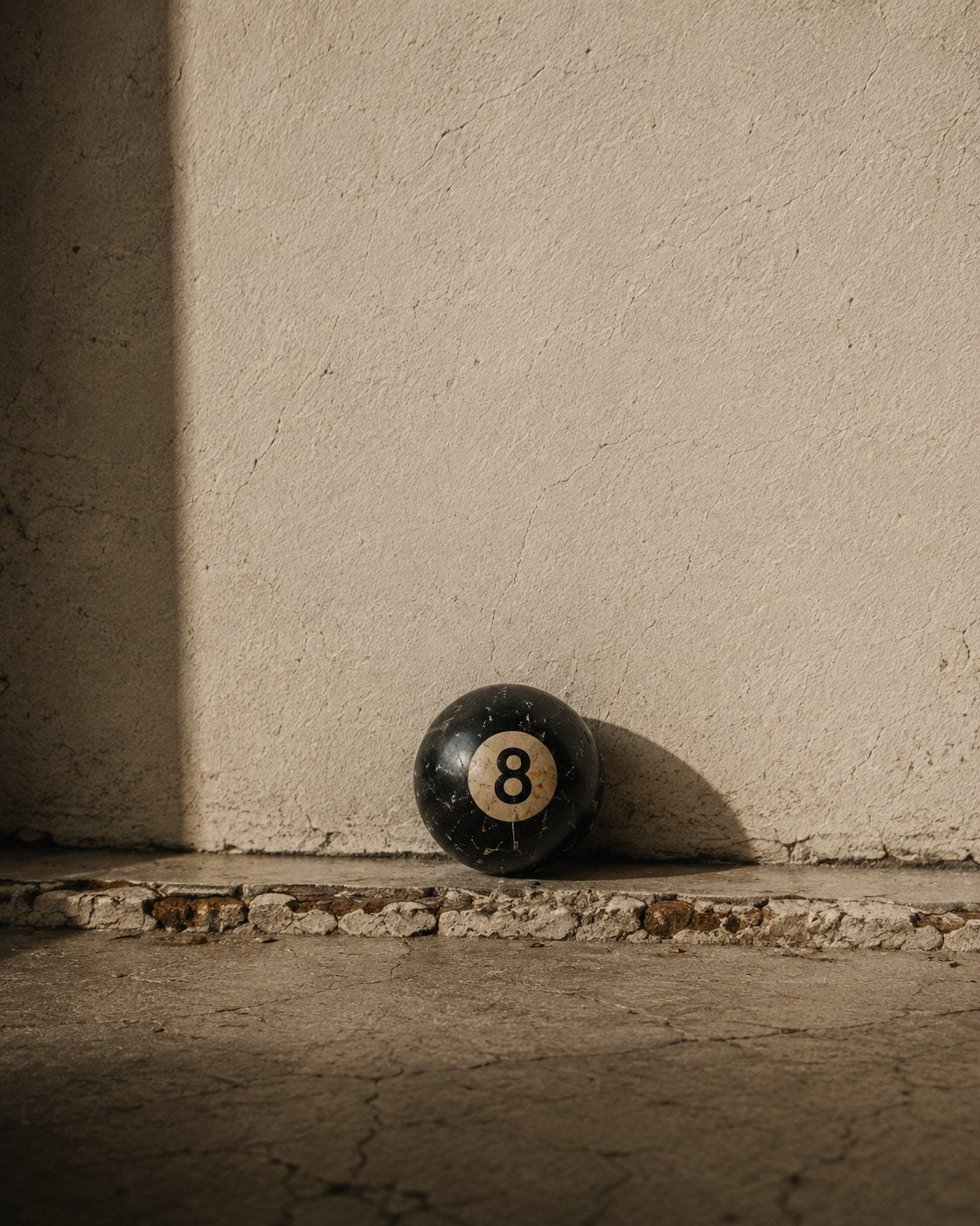 Eight Ball canvas artwork